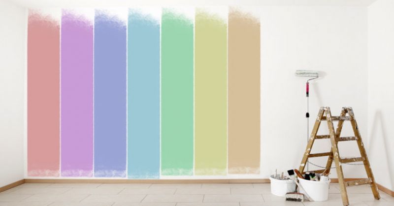 Escolhendo as cores de tintas de parede para sua casa