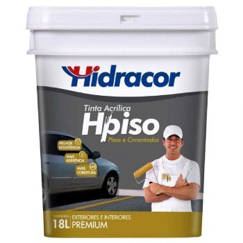 TINTA ACRÍLICA FOSCO HIDRACOR HPISO 18L