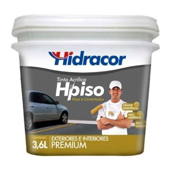 TINTA ACRÍLICA FOSCO HIDRACOR HPISO 3,6L