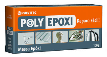 ADESIVO MASSA EP�XI PULVITEC POLYEPOXI 100G