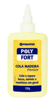 COLA MADEIRA PULVITEC POLYFORT 100G
