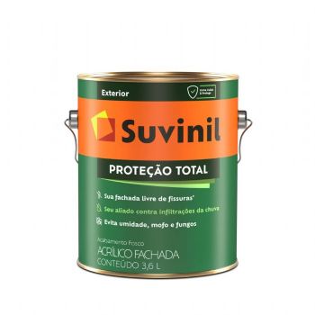 TINTA ACRÍLICA FOSCO SUVINIL PROTEÇÃO TOTAL 3,6L